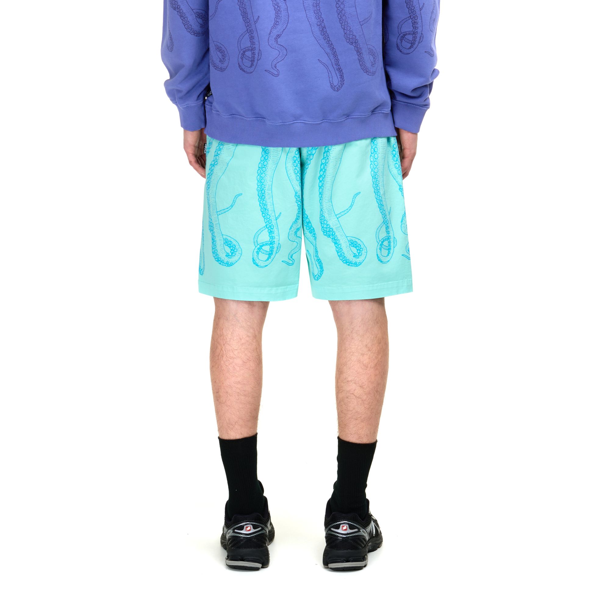 OCTOPUS OUTLINE JOGGER SHORT - Jogger Short ACQUAMARIN