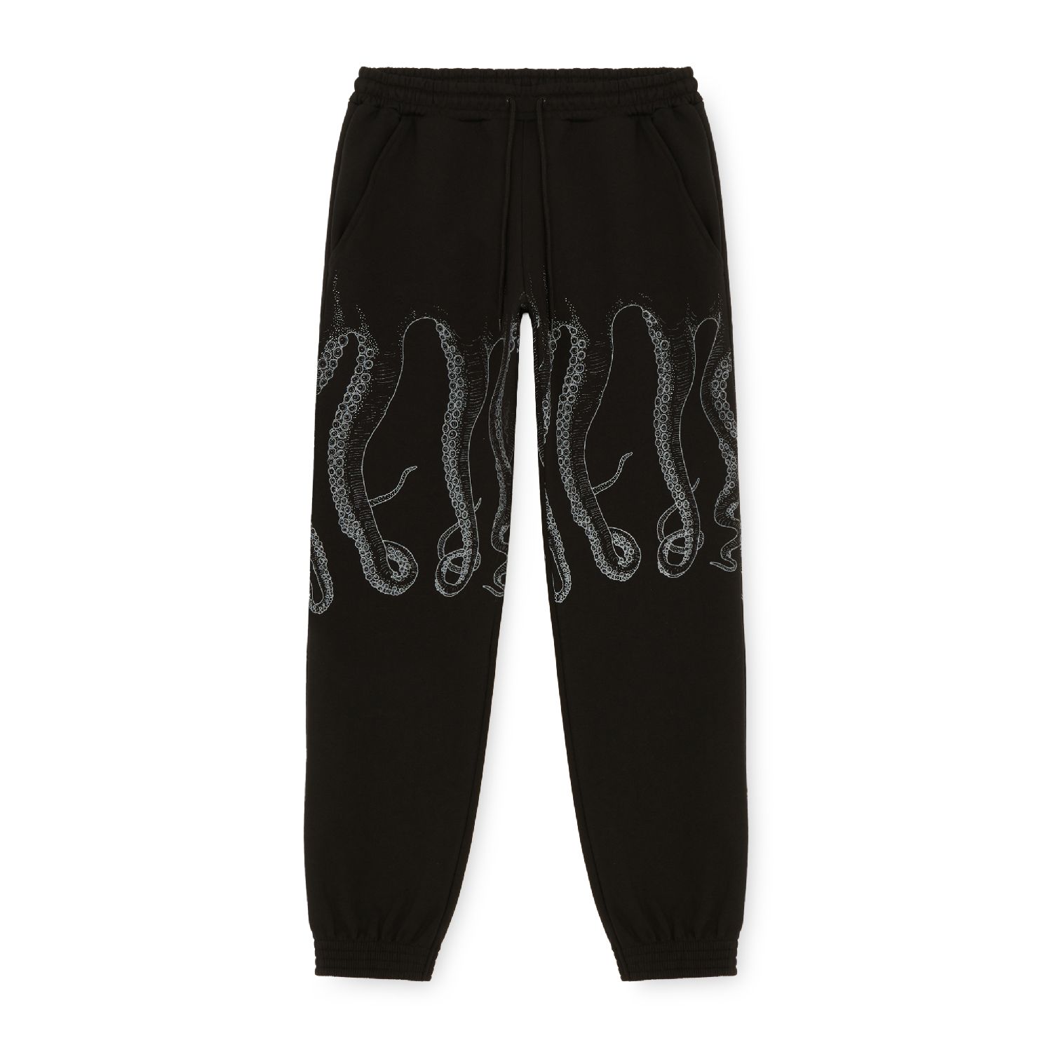 Octopus Outline Sweatpant - Sweat Pant BLACK