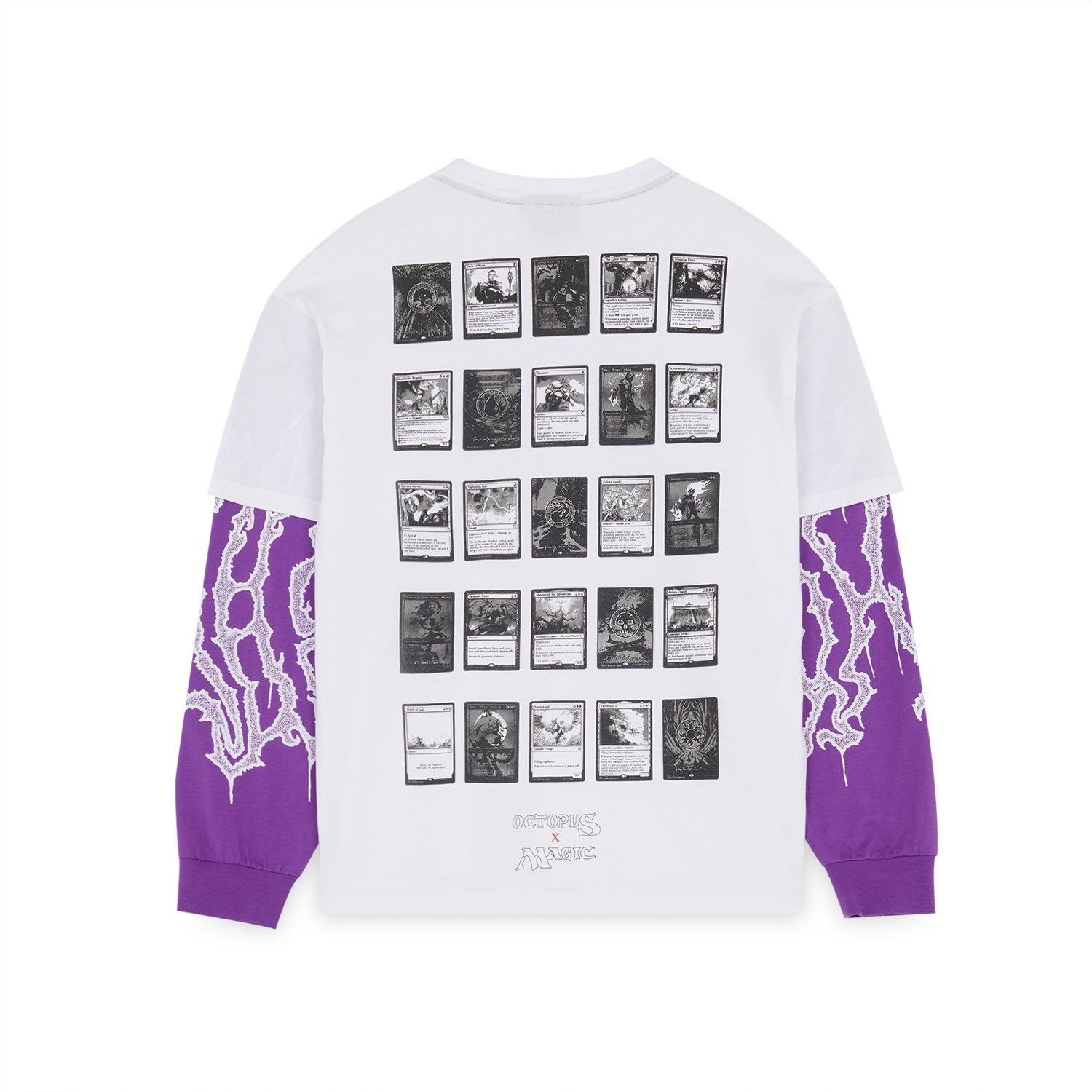 Magic: The Gathering Deck Master Over LS Tee - LS Tee WHITE