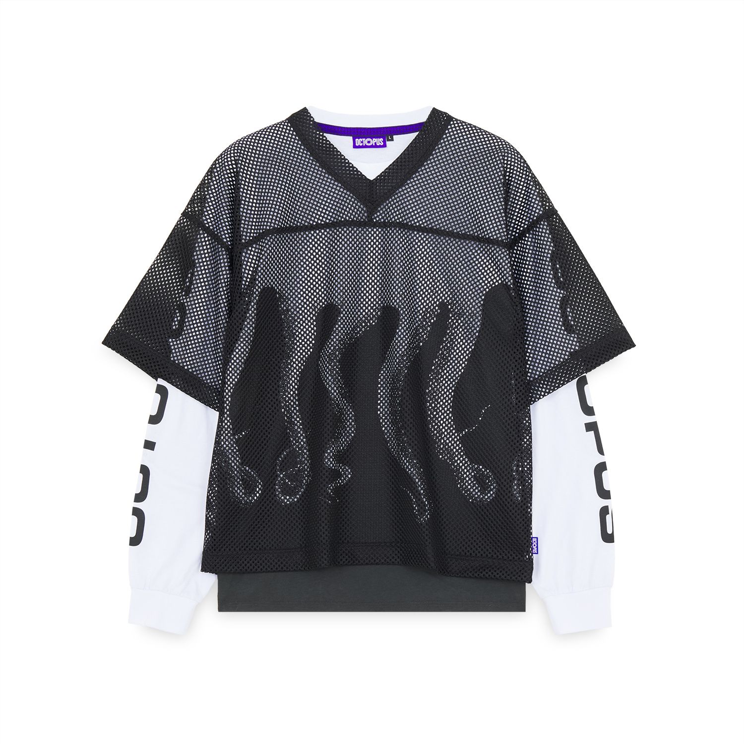 Octopus OG Kicker Football LS Tee - T-shirt BLACK