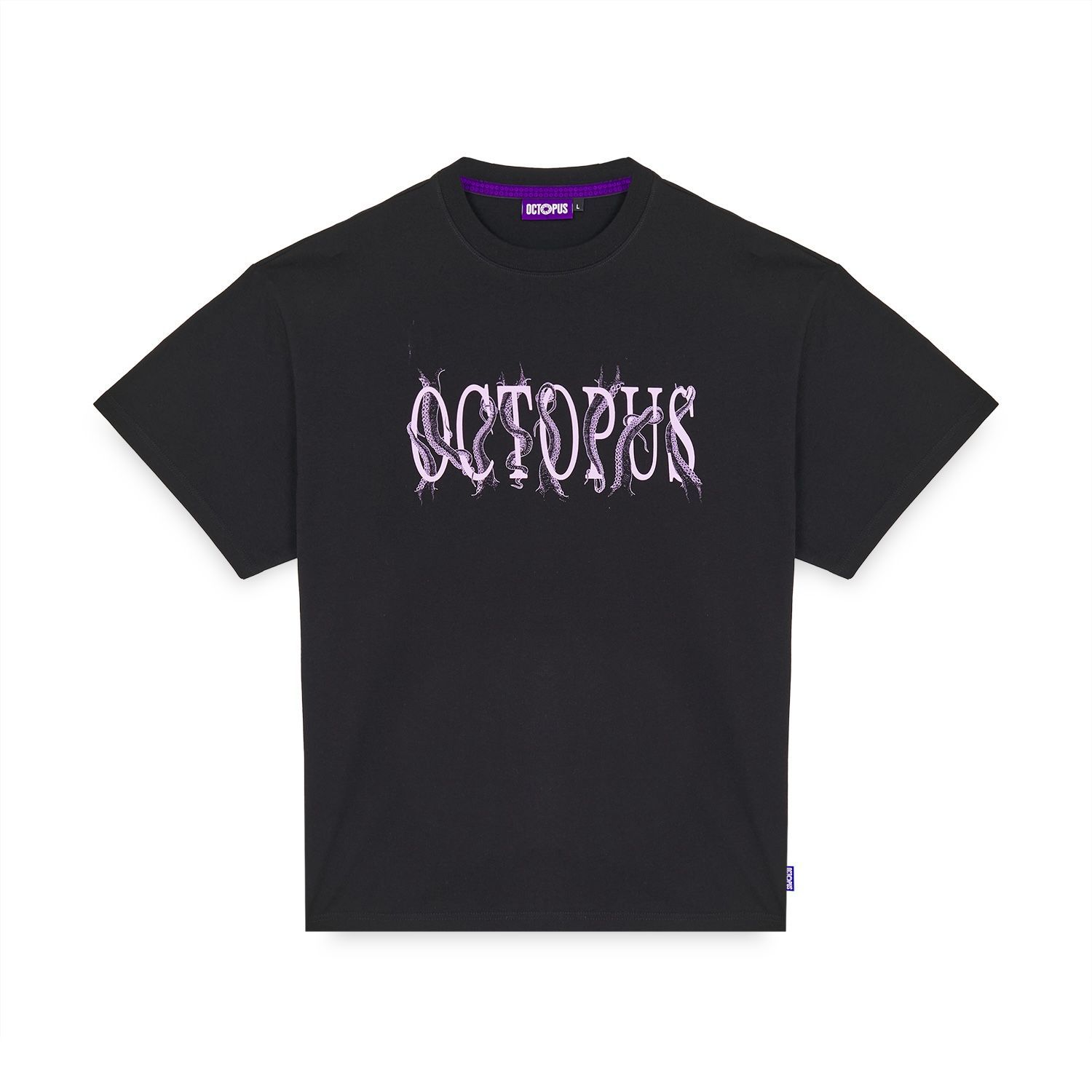 Tentacles Logo Tee - T-shirt BLACK