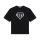 IUTER by Ruben Spelta - AIRBRUSH LOGO TEE Tee BLACK