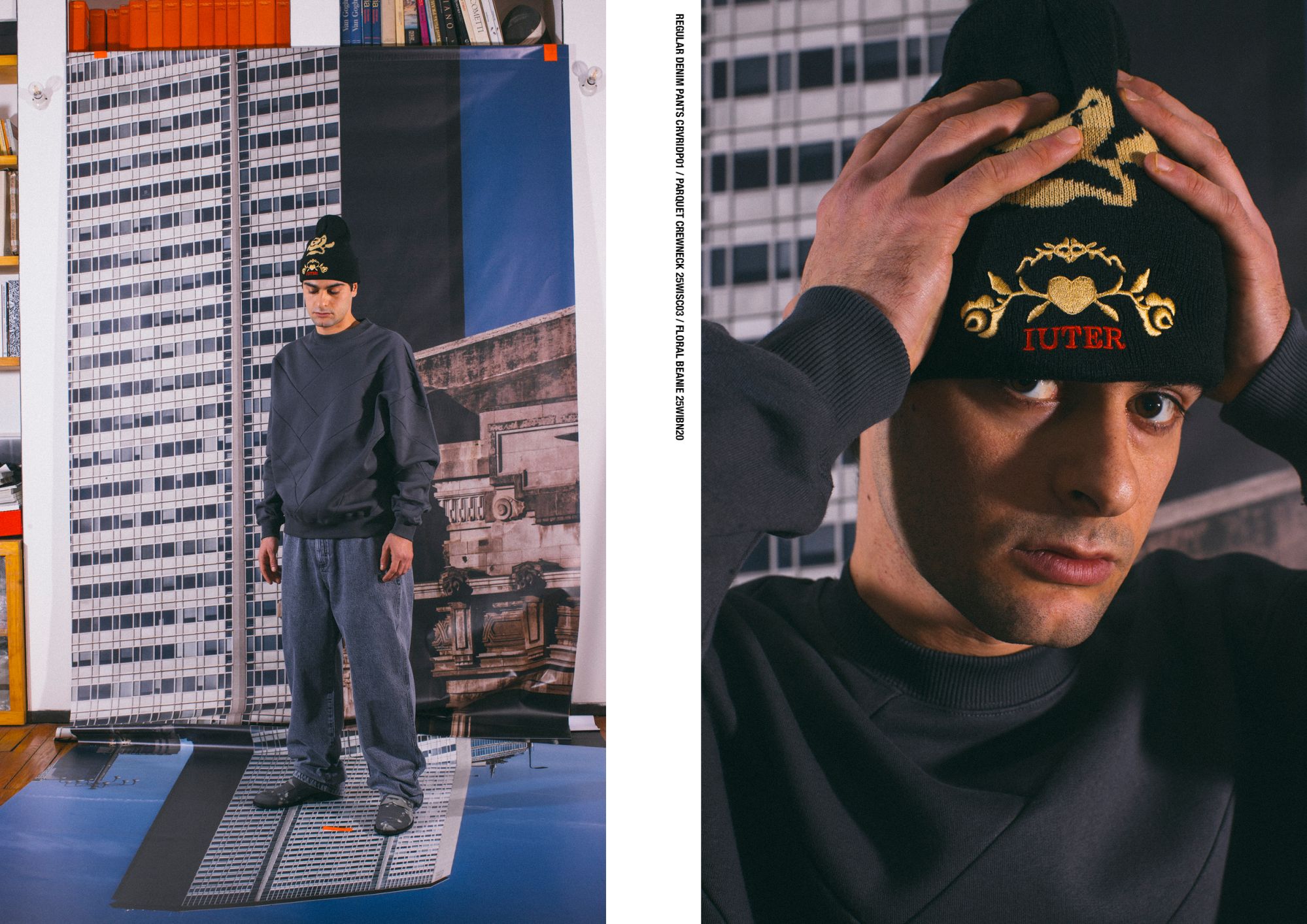 IUTER F/W 2025 Family lookbook shot by Zuek at his place, starring the IUTER CRÜE New stuff / Old staff | Image 98396