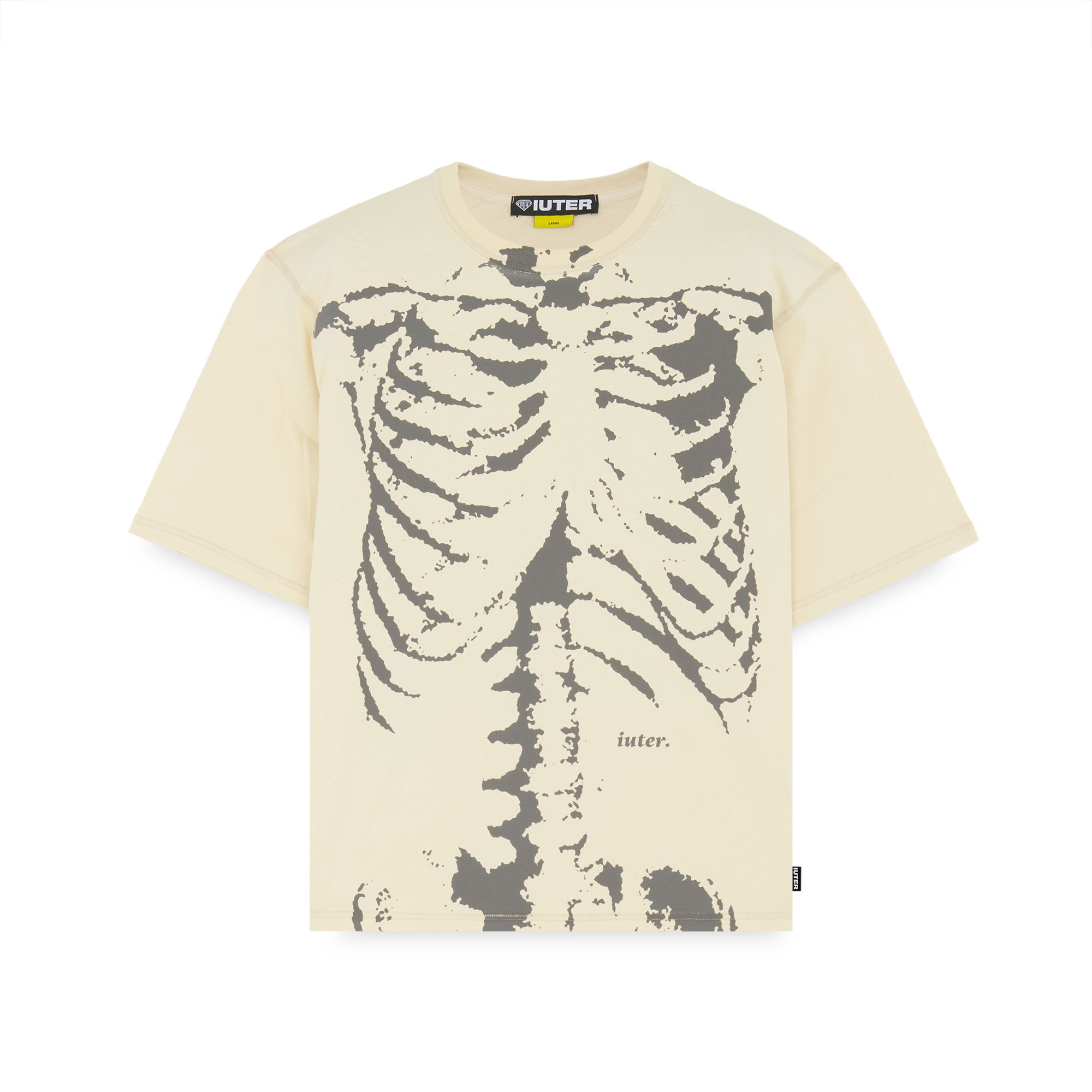 SKELETON TEE T-shirt CREAM