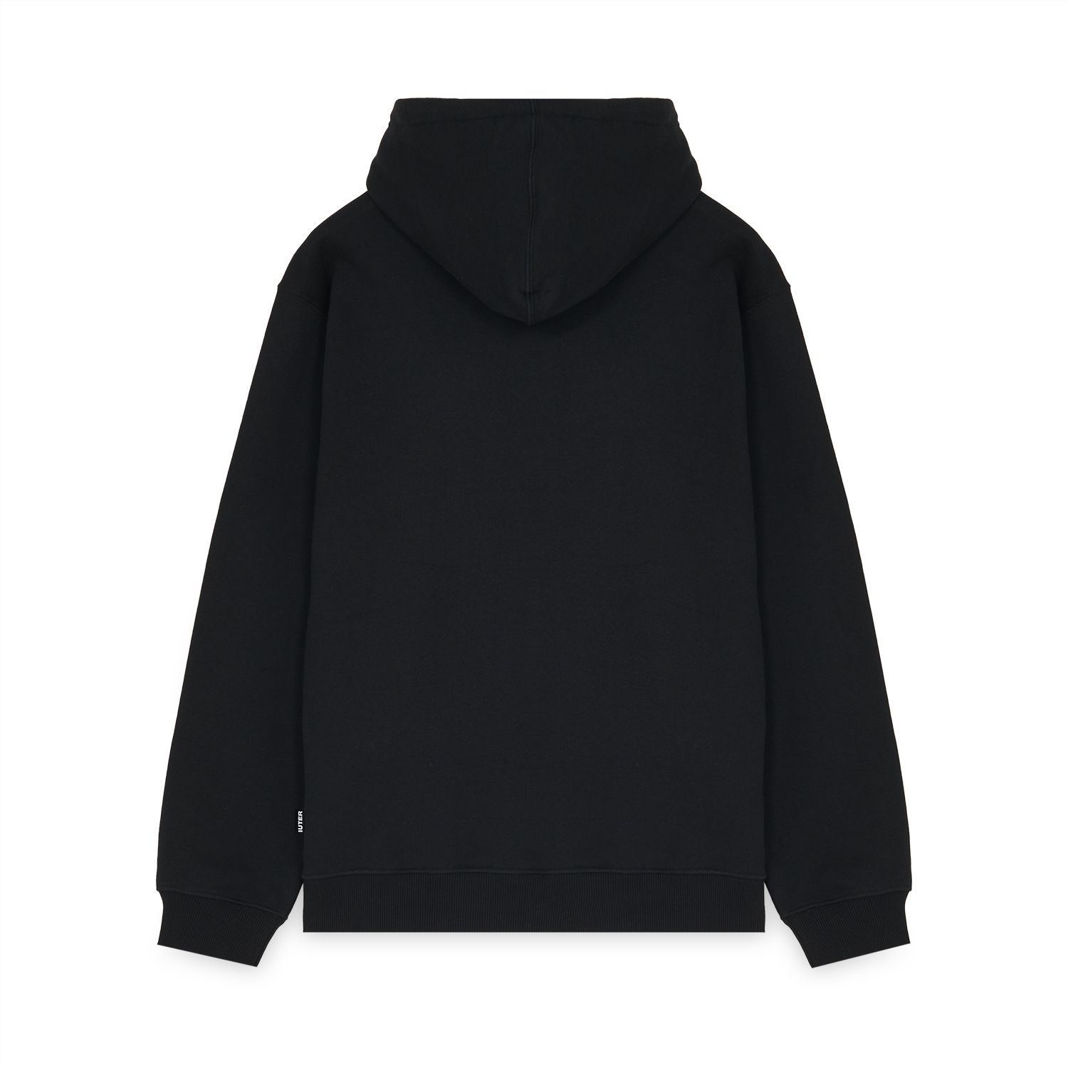 HEART LOGO ZIP HOODIE Zip Neck BLACK | Image 2