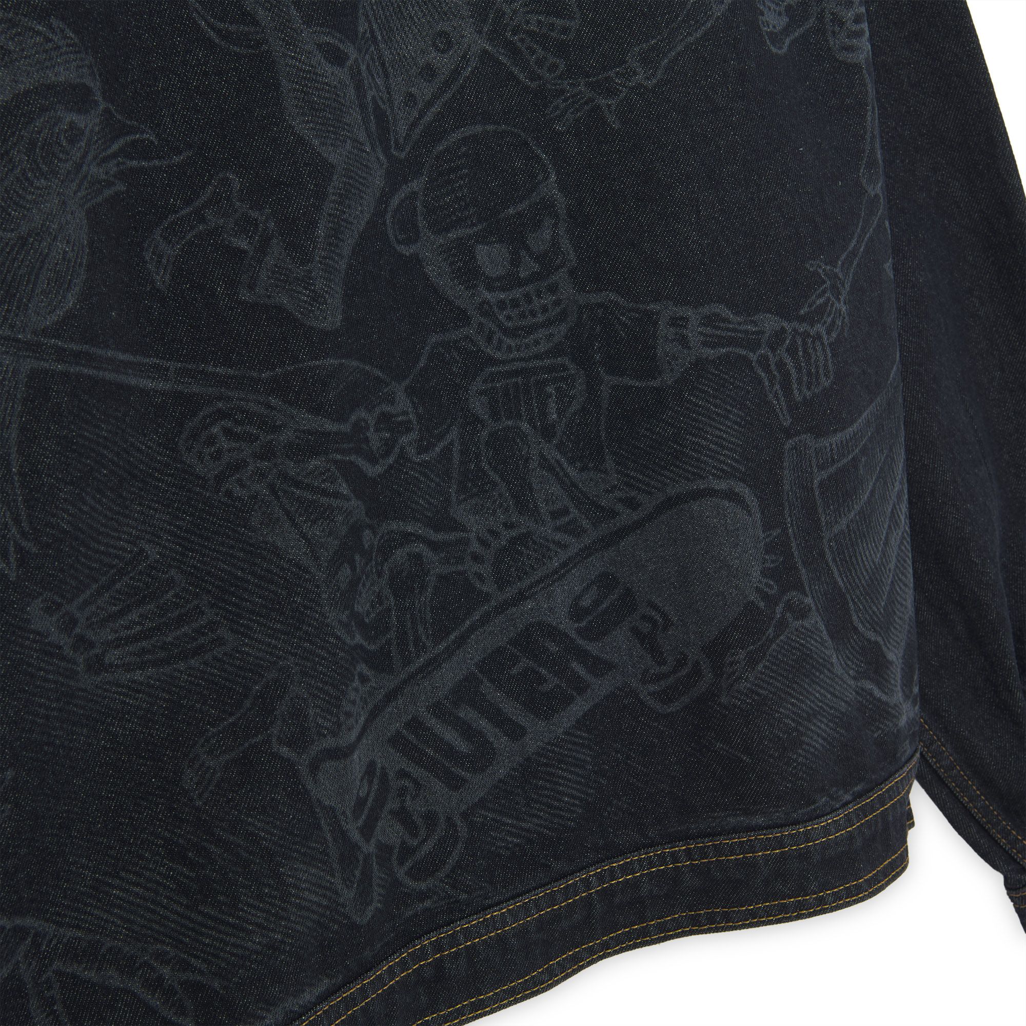 IUTER - ESPOLÒN TEQUILA ALLY DENIM JACKET Ally Denim Jacket BLACK | Image 5