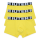 IUTER BOXER (3 Pack) Boxer Set YELLOW