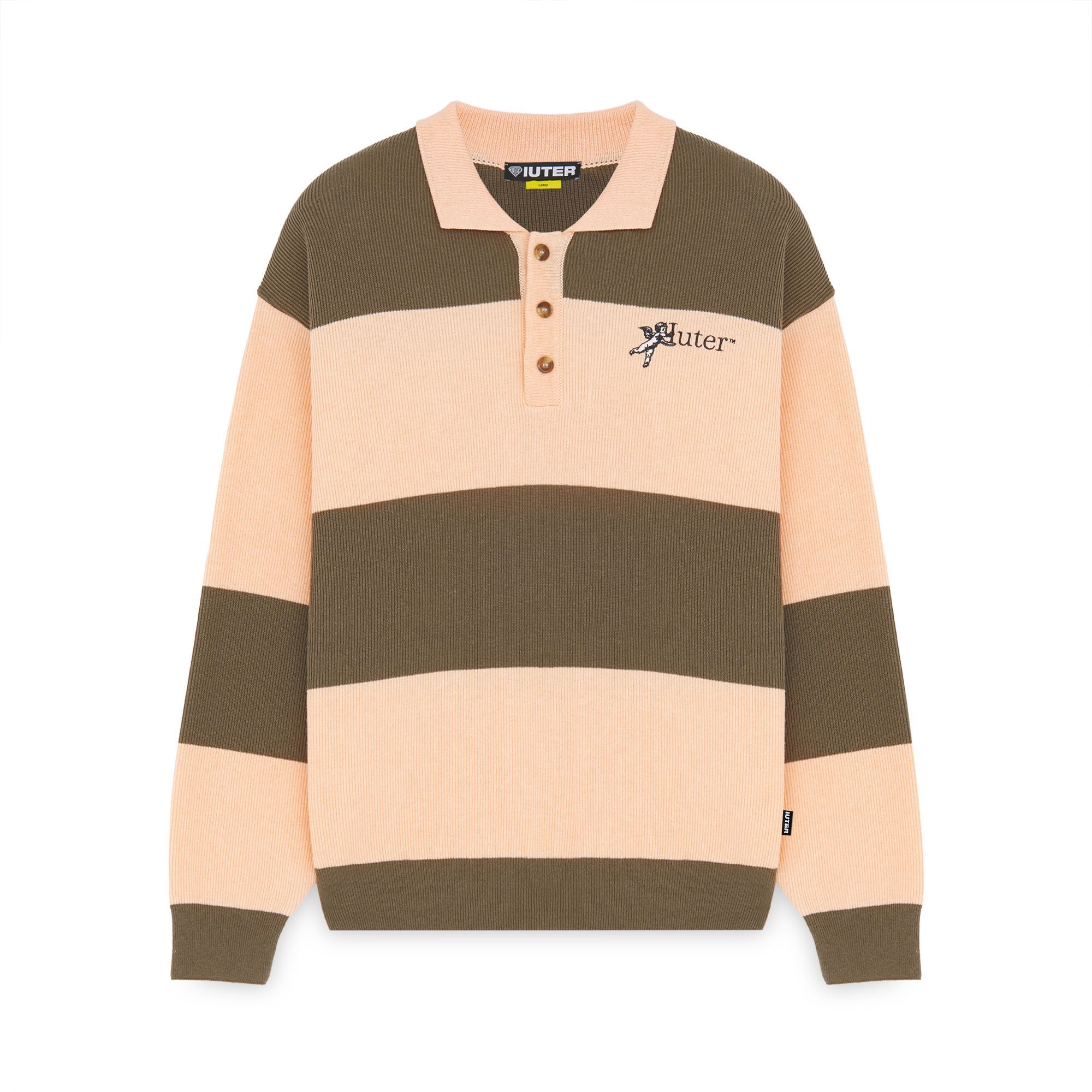 SOULS KNIT POLO Jumper PINK