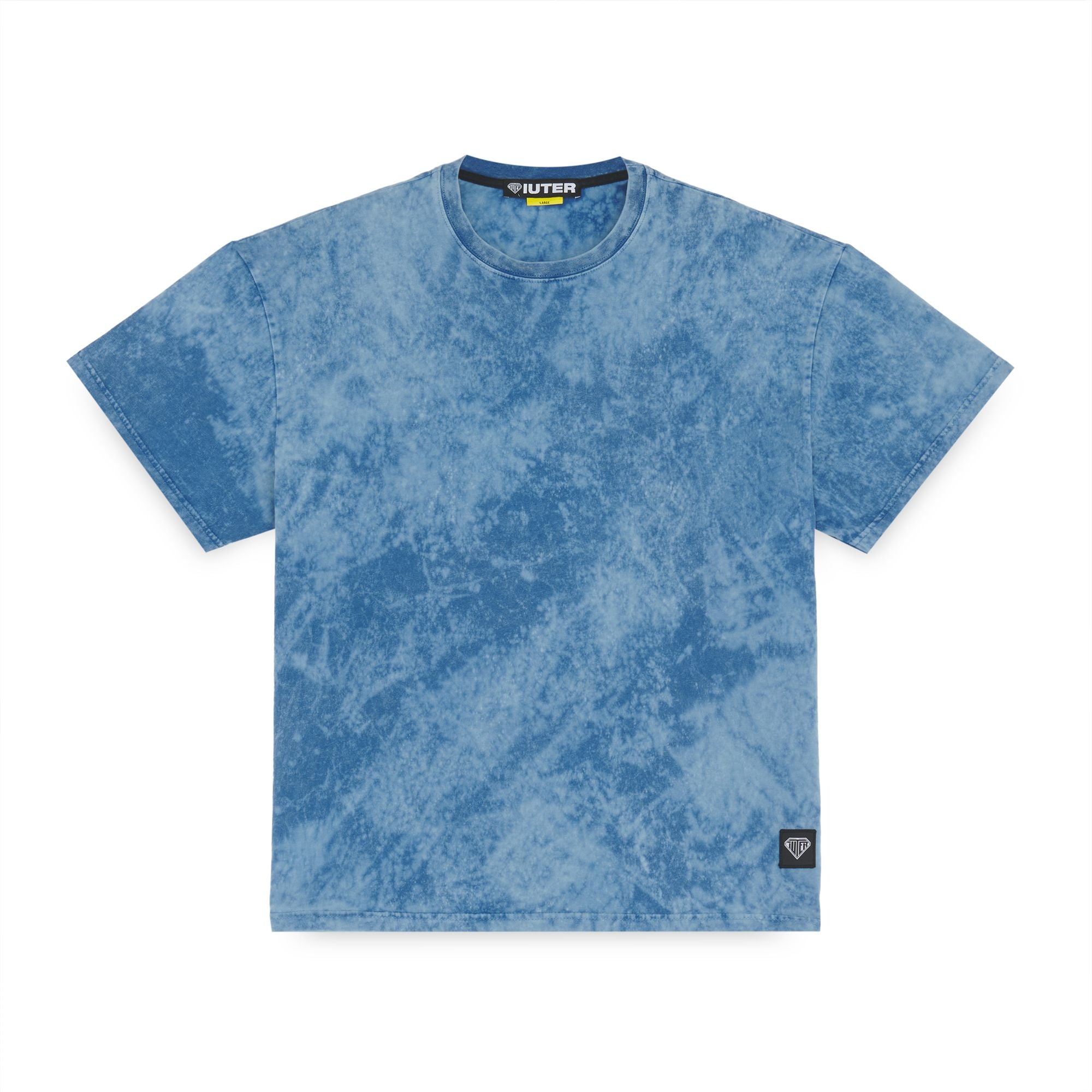 LABEL MARBLE TEE T-Shirts MARBLE LIGHTBLUE