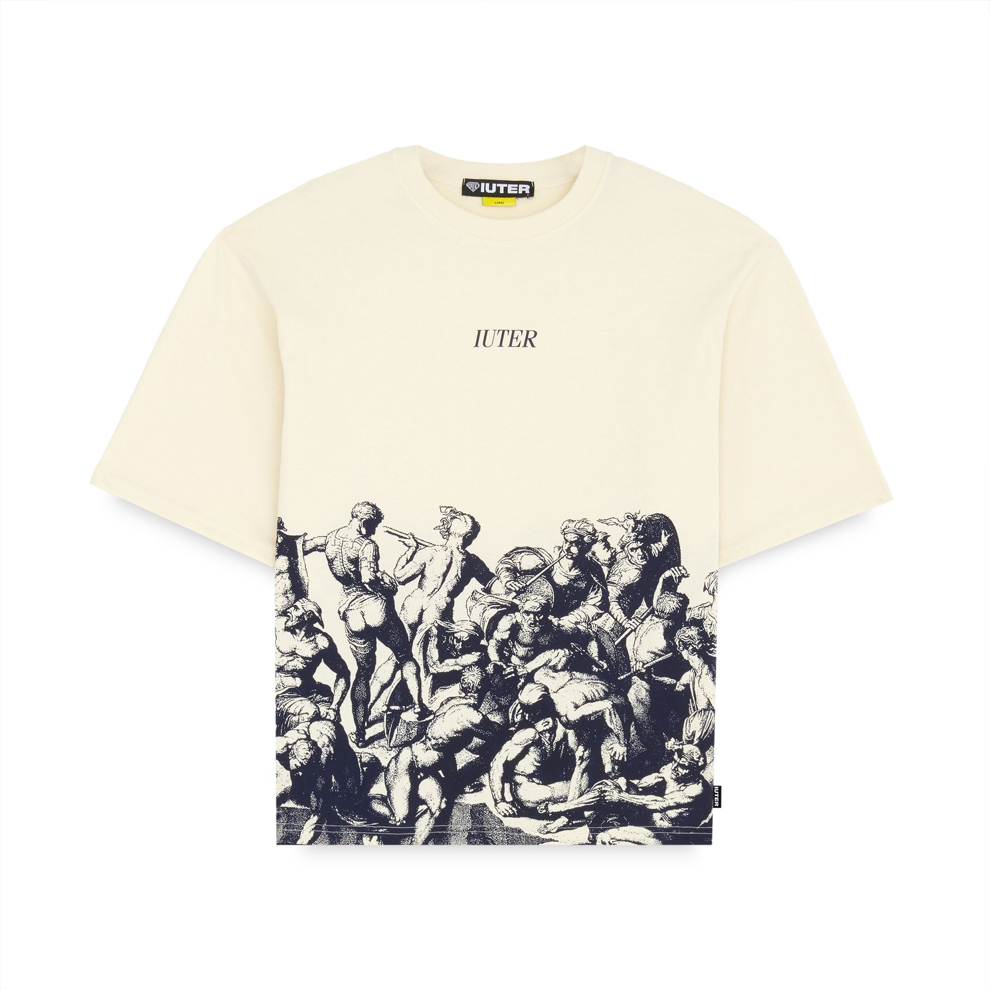 BATTLE REVERSE STITCH TEE T-Shirts IVORY
