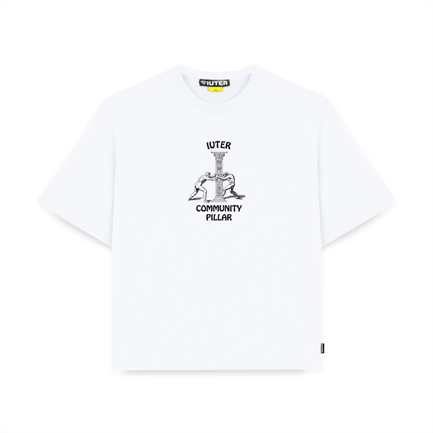 PILLAR TEE T-Shirts WHITE