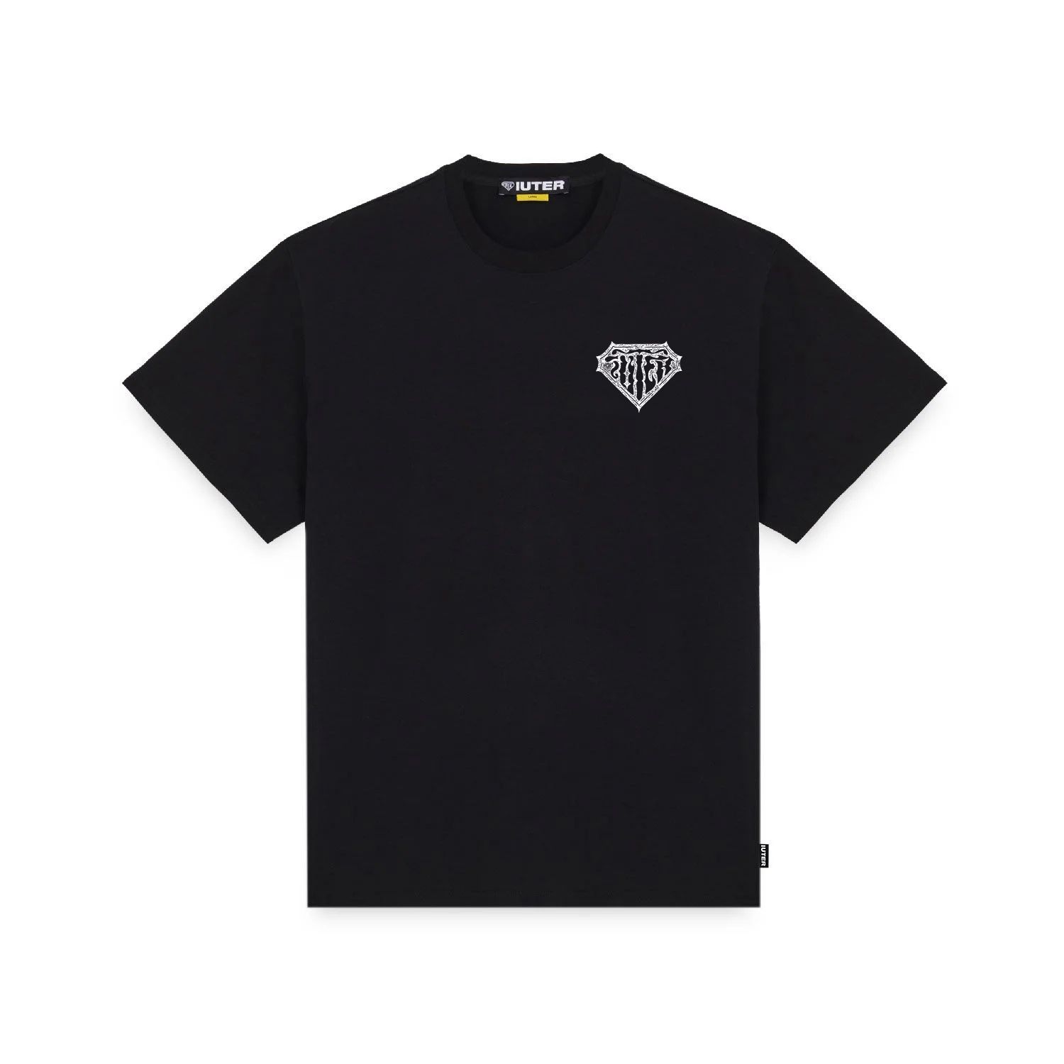 THORNS DOUBLE LOGO TEE T-Shirts BLACK