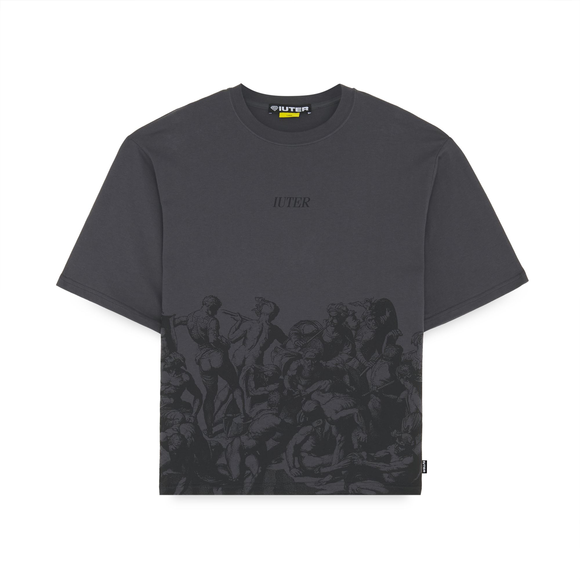 BATTLE REVERSE STITCH TEE T-Shirts ASPHALT