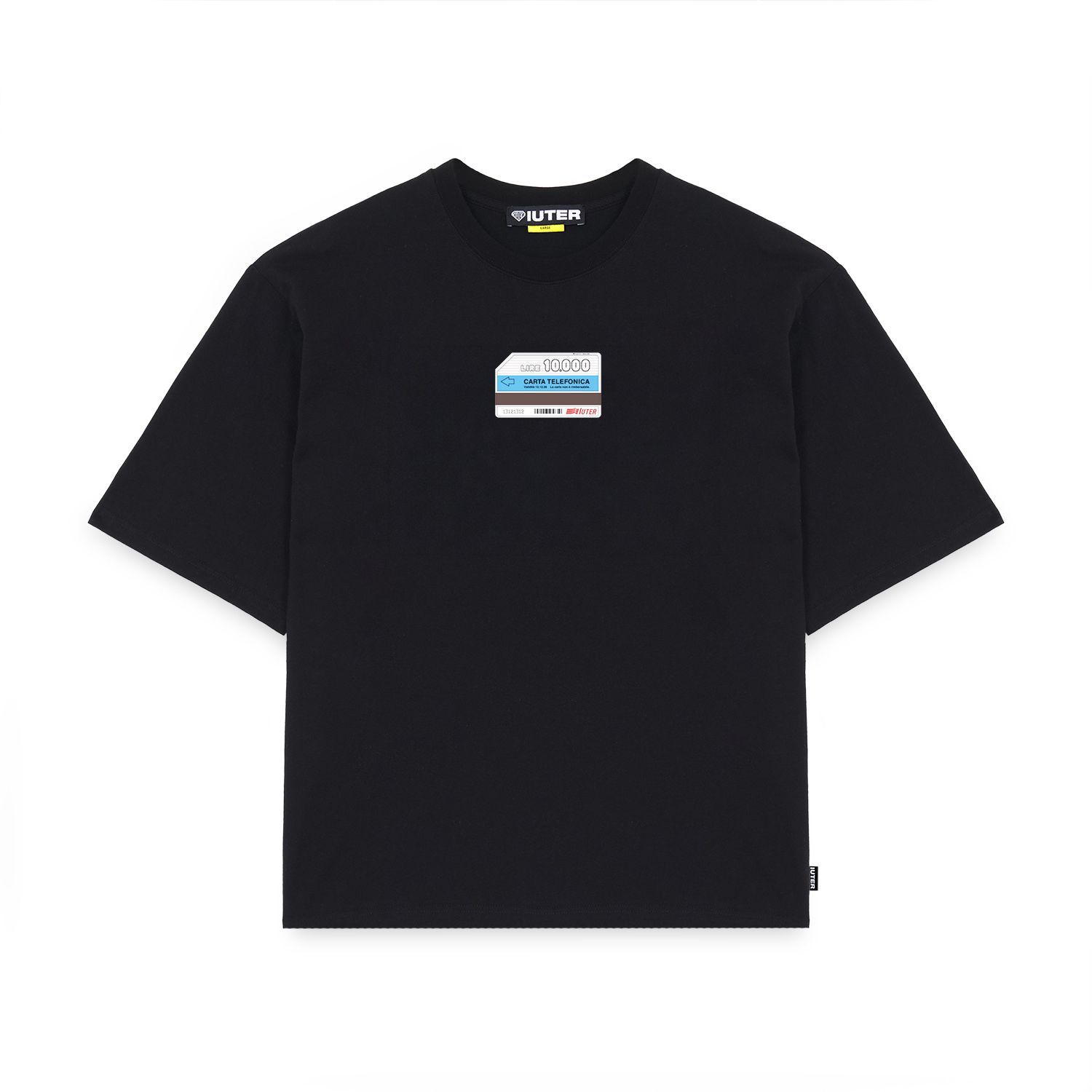 CALL ME TEE T-Shirts BLACK