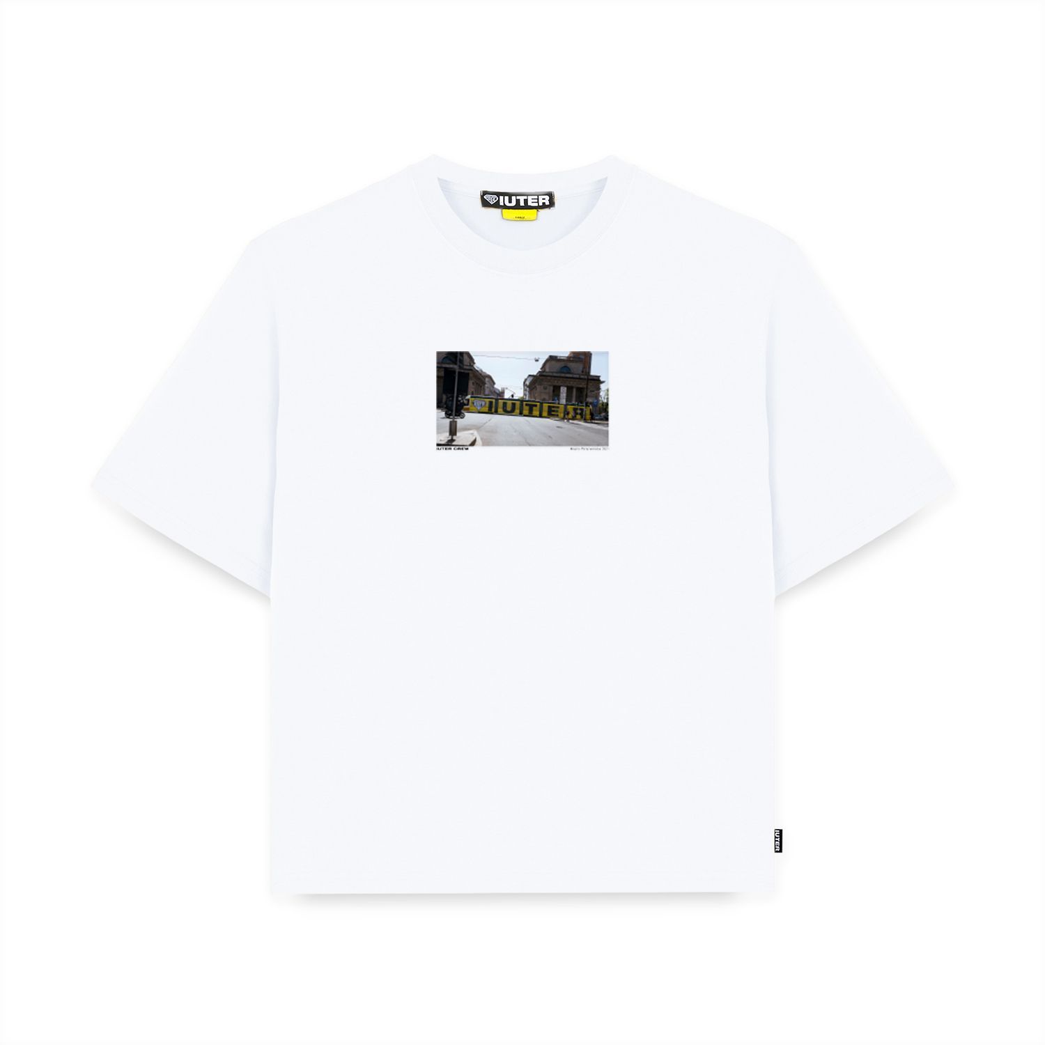 WHOLETRAIN TEE T-Shirts WHITE