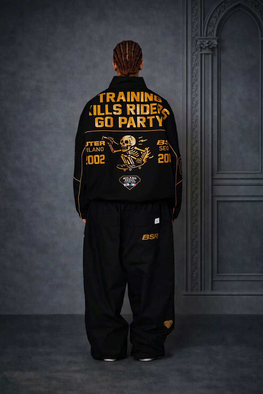 BS RABBIT x IUTER: “Training Kills Riders” snowboard kit Milano-Cortina snow-gear collection | Image 99626