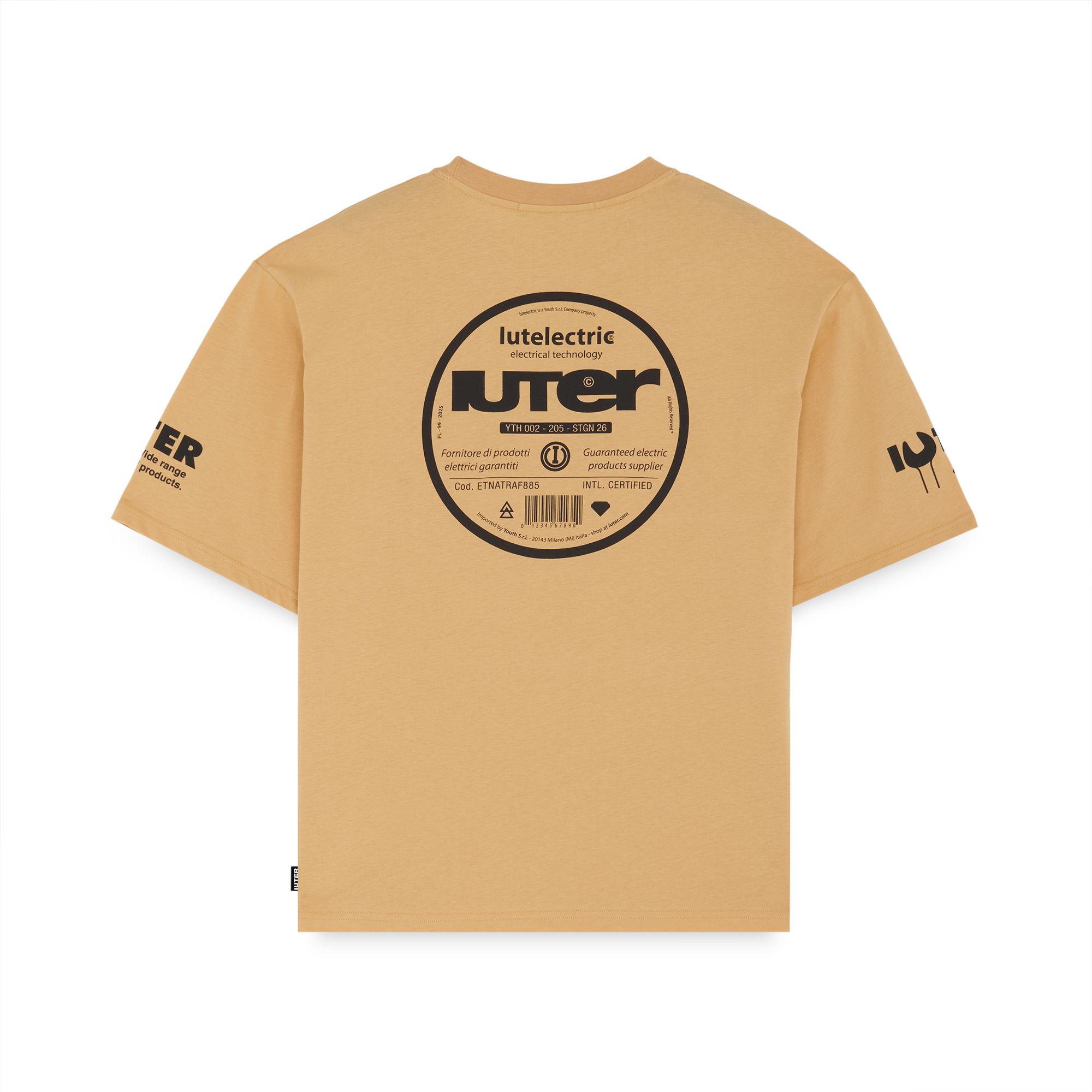 SHORTED TEE T-Shirts SAND