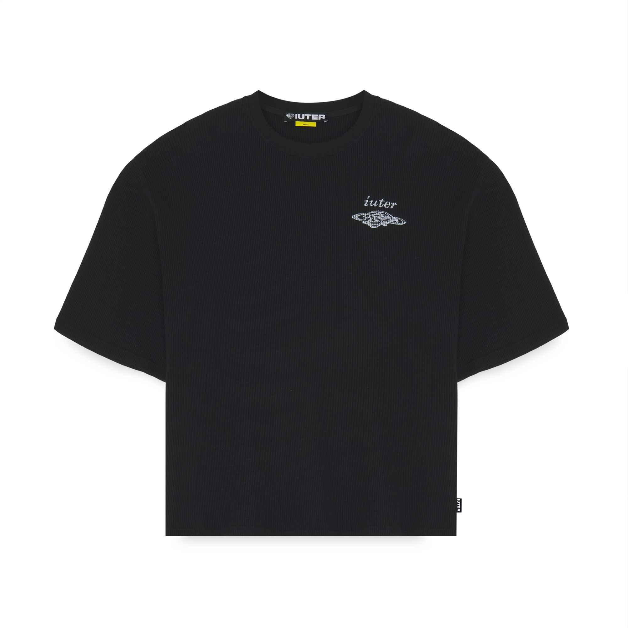 BIJOUX WAFFLE TEE T-Shirts BLACK