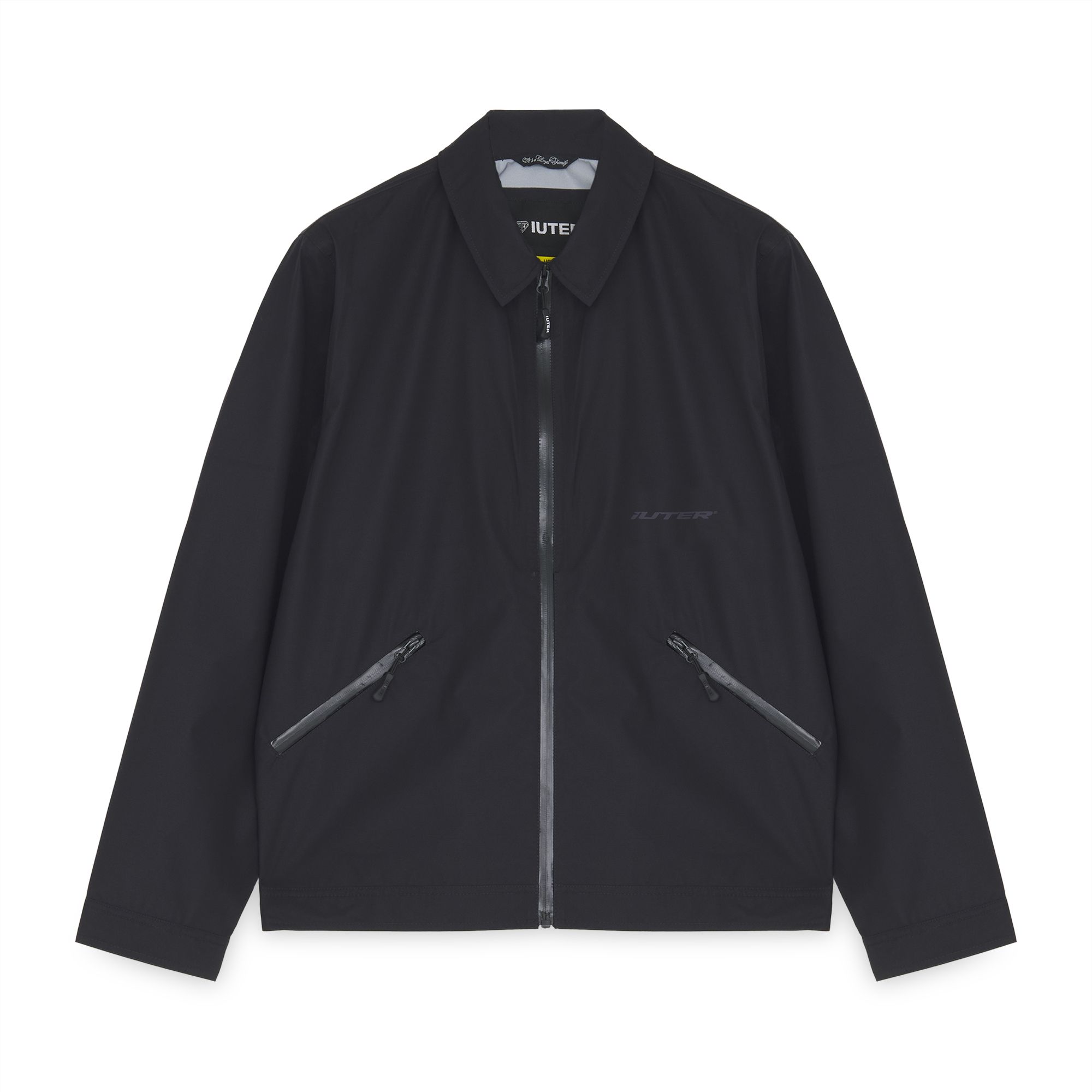 ALLY TAPED JACKET Collar Jackets BLACK