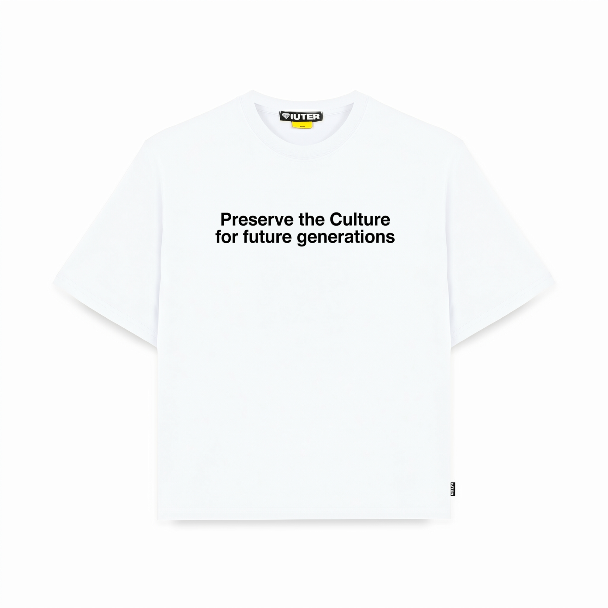CULTURE TEE T-Shirts WHITE