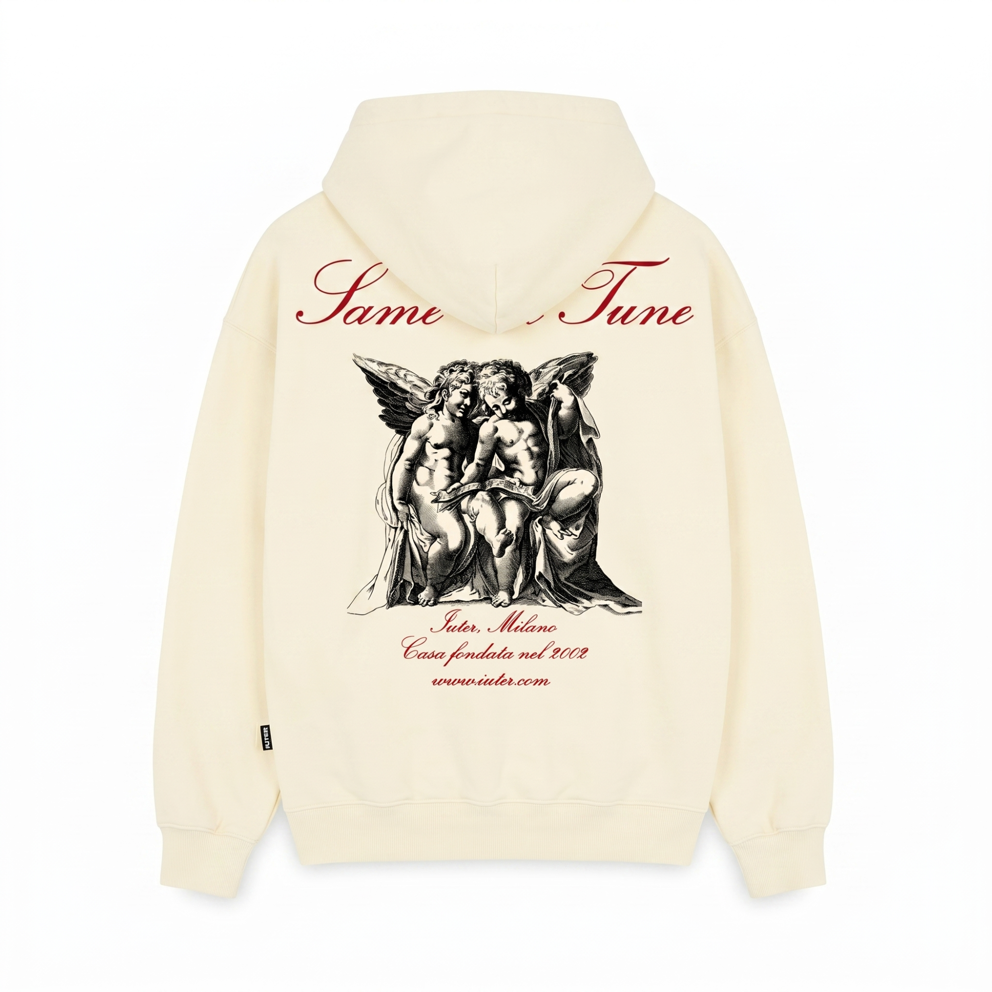 TUNE ZIP HOODIE Zip Hood Sweathirt IVORY