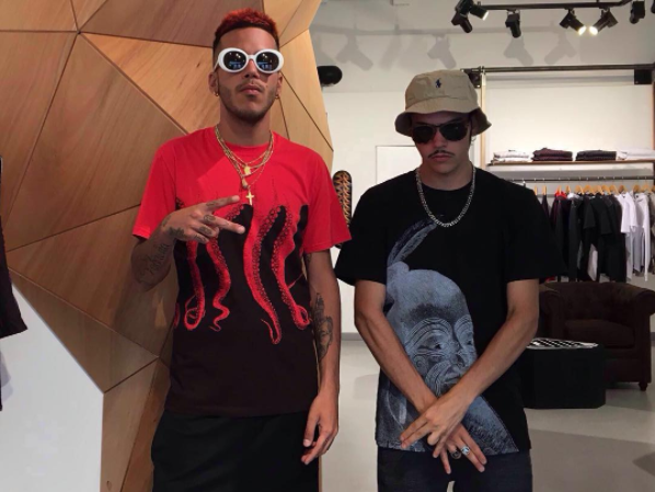Sfera Ebbasta e IZI @ IUTER Store Ibiza