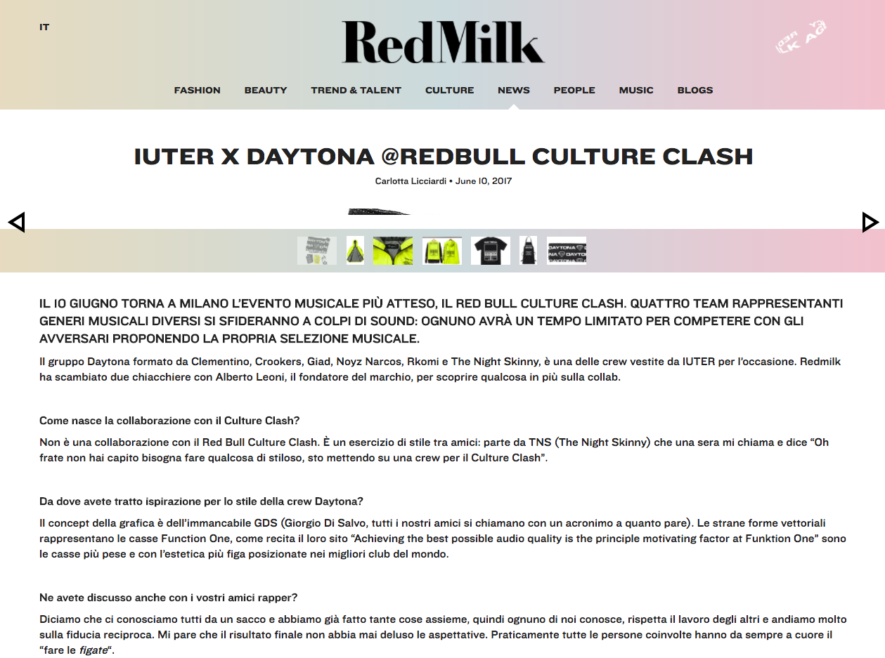 iuter x daytona @ redbull culture clash 2017 interview on redmilk