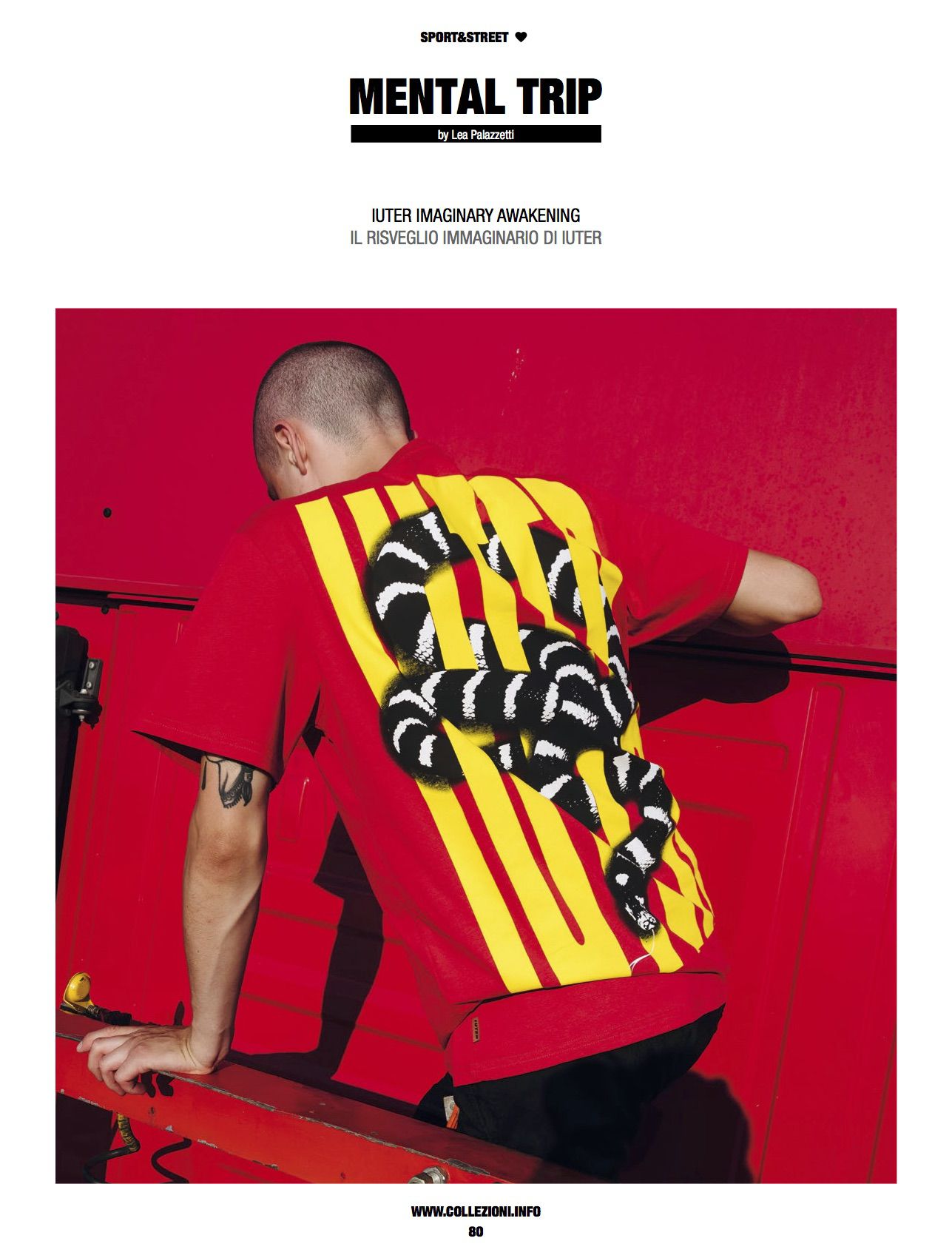 IUTER SS18 'MIRAGE' COLLECTION ON SPORT & STREET (N.84)
