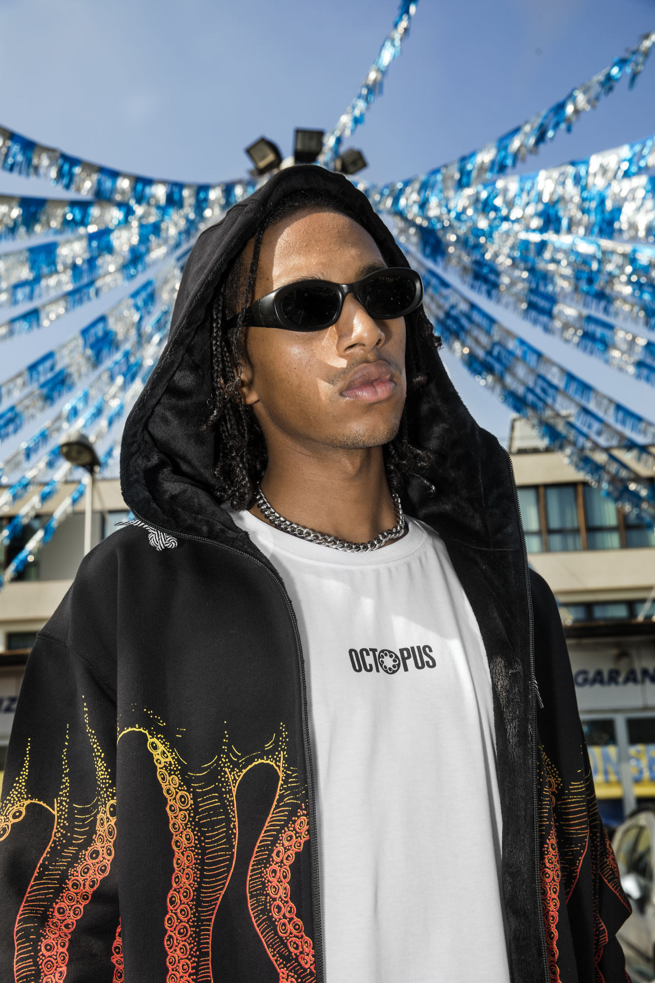 octopus gradient hoodie