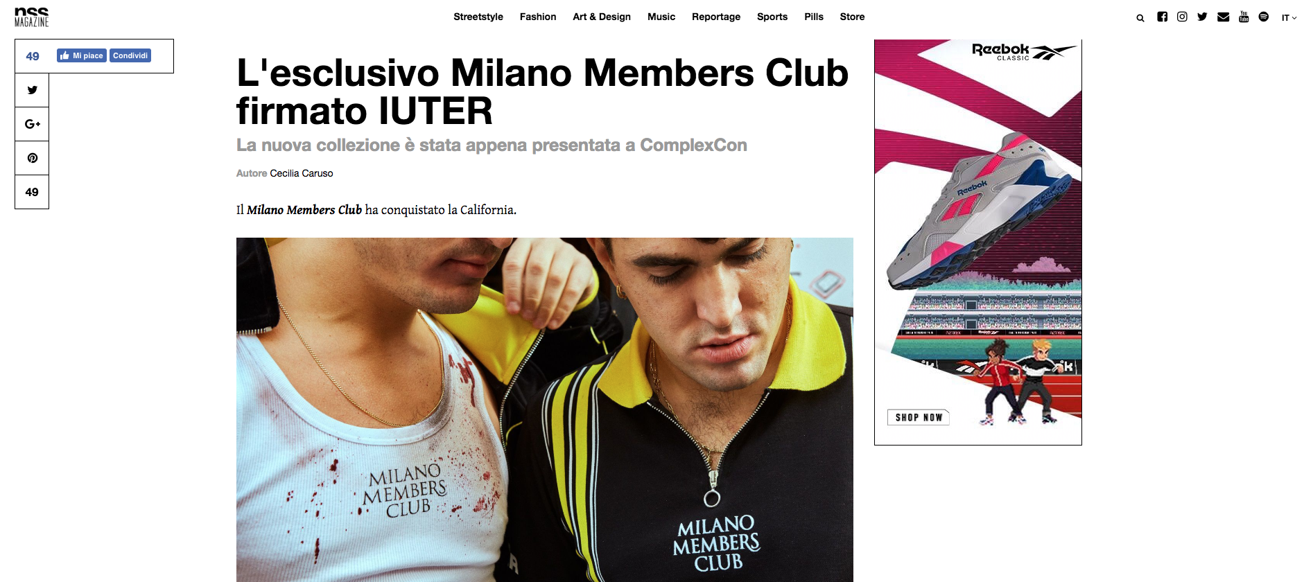 Milano Members Club by IUTER ON NSS MAG